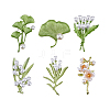 6Pcs 6 Styles Enamel Pins JEWB-FH0003-10-1