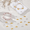 100Pcs 2 Colors Zinc Alloy Pendants FIND-SP0005-26-4