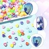 200Pcs 2 Colors ABS Plastic Beads KY-FS0001-42A-3
