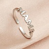 Alloy Open Cuff Rings for Women WH-WG09506-01-1