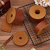 2M Flat AB Grade Cowhide Leather Cord AJEW-WH0479-73E-02-4