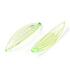 Transparent Acrylic Pendants OACR-O006-02B-2