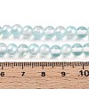 Baking Paint Transparent Glass Beads X1-DGLA-N011-6mm-05-4