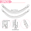 ABS Plastic Imitation Pearl Mobile Straps LS-AJEW-WH0270-628P-3