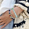 1750Pcs 7 Colors Transparent Acrylic Beads TACR-YW0002-47-6