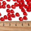 Transparent Colours Glass Seed Beads SEED-E001-T3x6mm-02-4