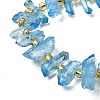 Natural Quartz Crystal Beads Strands G-F800-C16-3