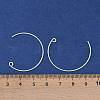 Brass Earring Hooks KK-C069-01S-3