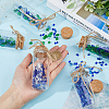 Glass Bead in Transparent Glass Bottle Display Decorations AJEW-AB00172-3