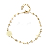 Religion 304 Stainless Steel Link Bracelets BJEW-F524-05B-G-4