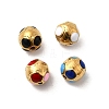 304 Stainless Steel Enamel Beads STAS-B097-05G-1