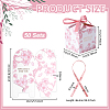 Flower Printed Paper Candy Boxes with Ribbon CON-WH0089-270B-2