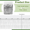 Polyester Fringe Lace Trim DIY-WH0671-008C-2