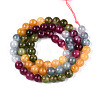Natural White Jade Beads Strands G-Z097-A01-6mm-C-4