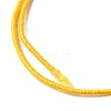 6Pcs 6 Colors Round Polyester Ultra-Thin Elastic Thread for Sewing Machines EW-K001-01B-0.5mm-4