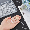 ARRICRAFT 200Pcs Plastic Foam Ornaments Hanger Caps FIND-AR0003-42A-3