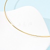 1.5MM 201 Stainless Steel Wire Choker Necklace NJEW-Z098-02G-4