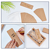 100Pcs Cardboard Jewelry Display Cards for Keychain CDIS-PH0001-59B-5