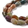 Natural Indian Agate Beads Strands G-P520-B22-01-4