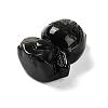 Natural Obsidian Pendants G-G098-04-2