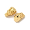 Matte Gold Color 925 Sterling Silver Beads STER-R014-13G-2