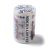 Coffee Theme Decorative Paper Tapes Rolls DIY-C081-02D-2