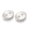 201 Stainless Steel Buttons STAS-T047-07-1