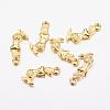 Tibetan Style Alloy Mermaid Pendants TIBEP-5402-G-FF-1