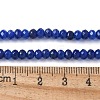 Dyed Natural Malaysia Jade Rondelle Beads Strands X-G-E316-2x4mm-68-3