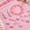 5 Colors Transparent Acrylic Beads MACR-PA0001-03C-02-7