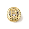 Brass Micro Pave Cubic Zirconia Multi-Strand Links KK-C111-01G-B-1