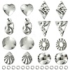 16Pcs 8 Style 201 Stainless Steel Pendants DIY-FS0005-37P-1