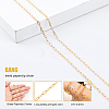 DIY Paperclip Chain Jewelry Making Kits DIY-SC0014-49G-3