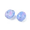Picasso Baking Paint Glass Seed Beads GLAA-V001-08C-2