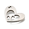 201 Stainless Steel Pendants STAS-A116-01P-01-2