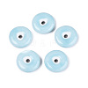 Vintage Handmade Porcelain Beads PORC-N013-20-17-1
