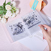 1Pc A6 Transparent PP Plastic Photocard Storage Albums AJEW-GL0004-48-3