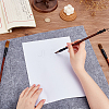 Chinese Calligraphy Felt Roll-up Mat AJEW-WH0818-017B-4