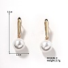 Chic Imitation Pearl Hoop Earrings for Women QX1953-2-1