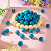 50Pcs Food Grade Eco-Friendly Silicone Beads SIL-TADJ0001-03H-5
