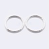 925 Sterling Silver Round Rings STER-F036-03S-0.7x4-2