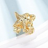 Ocean Brass Cuff Open Rings RJEW-Z129-01G-02-2