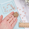 32Pcs Brass Ear Nuts KK-ME0003-62RG-3
