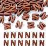 Opaque Acrylic European Beads OACR-TAC0019-006N-1