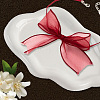 1Pc Gauze Bowknot Fabric Choker Necklaces for Women NJEW-CP0001-06A-5