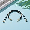 Adjustable Polyester Braided Cord Bracelet Making AJEW-JB00892-01-4