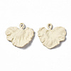 Spray Painted Alloy Pendants PALLOY-T077-118D-RS-2