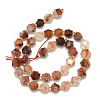 Natural Ferruginous Quartz Beads Strands G-I376-A35-01-2