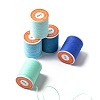 5 Rolls 5 Colors Round Waxed Polyester Cord YC-FS0001-02C-3