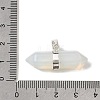 Natural & Synthetic Mixed Gemstone Double Terminal Pointed Pendants G-NH0001-15P-4